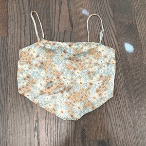 Garage Bandana Tie Top